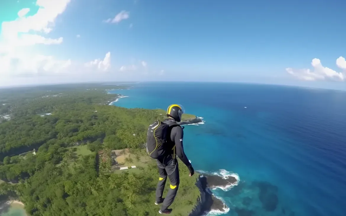 Galeri skydiving Bali 7