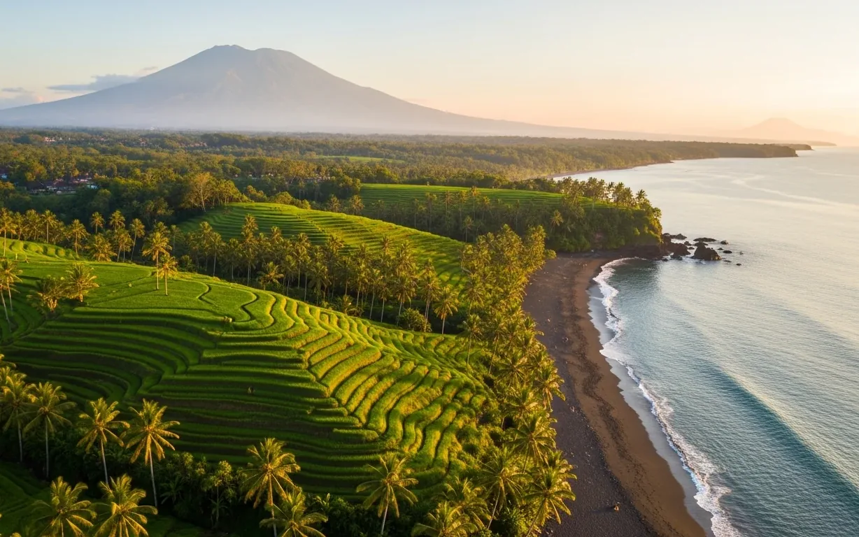 Galeri skydiving Bali 8
